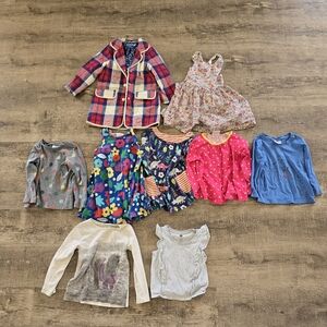 Mini Boden Hanna Andersson Tea Little Bird Size 4 Bundle